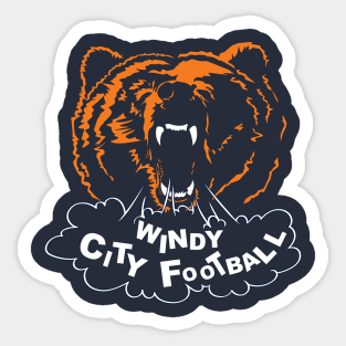 Chicago Bears Windy City Sticker